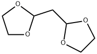2,2'-methylenebis[1,3-dioxolane] Structure