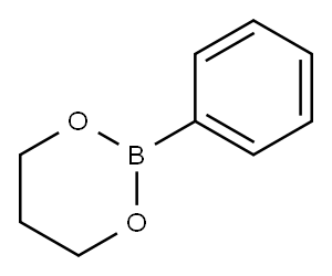 2-페닐-1,3,2-다이옥사보리난 구조식 이미지