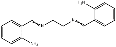 N,N'-비스(2-아미노벤잘)에틸렌디아민 구조식 이미지