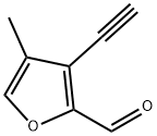 2-Furancarboxaldehyde, 3-ethynyl-4-methyl- (9CI) Structure