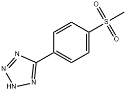 5-[4-(Methylsulfonyl)phenyl]-2H-tetrazole Structure
