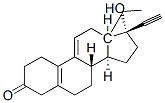 17-Ethynyl-18-methylestra-5(10),9(11)-dien-17-ol-3-one 구조식 이미지