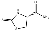 4-티아졸리딘카르복사미드,2-티옥소-,(4R)-(9CI) 구조식 이미지