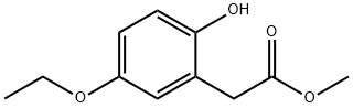 Benzeneacetic acid, 5-ethoxy-2-hydroxy-, methyl ester (9CI) Structure