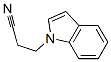 1H-indole-1-propiononitrile  Structure