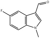 5-FLUORO-1-METHYL-1H-INDOLE-3-CARBALDEHYDE Structure