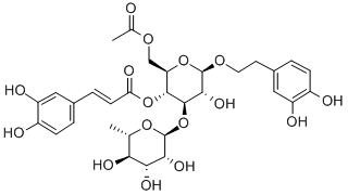 6-O-ACETYLACTEOSIDE 구조식 이미지