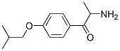 1-Propanone,  2-amino-1-[4-(2-methylpropoxy)phenyl]- Structure