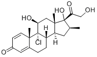 BECLOMETHASONE 구조식 이미지