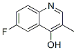 6-플루오로-3-메틸퀴놀린-4-올 구조식 이미지