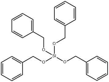 TETRABENZYLOXYSILANE 구조식 이미지