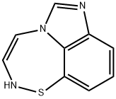 2H-이미다조[1,5,4-ef]-1,2,5-벤조티아디아제핀(9CI) 구조식 이미지