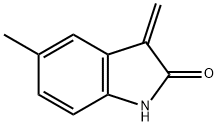 2H-Indol-2-one, 1,3-dihydro-5-methyl-3-methylene- (9CI) 구조식 이미지