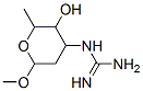 1-(3-HYDROXY-6-METHOXY-2-METHYLTETRAHYDRO-2H-PYRAN-4-YL)GUANIDINE Structure