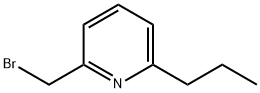 PYRIDINE,2-(BROMOMETHYL)-6-PROPYL Structure