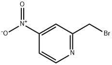 2-브로모메틸-4-니트로피리딘 구조식 이미지