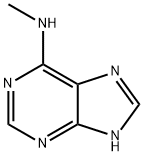 6-(METHYLAMINO)PURINE Structure