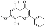 ISOWOGONIN Structure