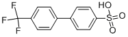 4'-TRIFLUOROMETHYL-4-BIPHENYLSULFONIC ACID Structure