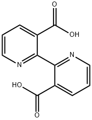 2,2'-Bipyridine-3,3'-dicarboxylic acid Structure