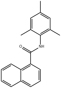 N-mesityl-1-naphthamide Structure