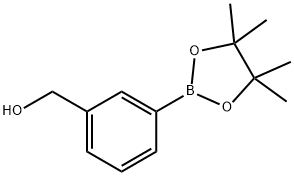 (3-(4,4,5,5-Tetramethyl-1,3,2-dioxaborolan-2-yl)phenyl)methanol Structure