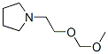 Pyrrolidine, 1-[2-(methoxymethoxy)ethyl]- (9CI) Structure