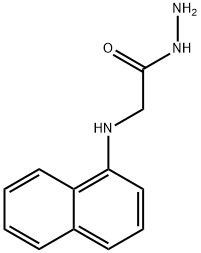 2-(1-naphthylamino)acetohydrazide 구조식 이미지