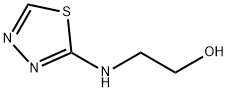 Ethanol,  2-(1,3,4-thiadiazol-2-ylamino)- Structure