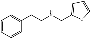 N-(2-푸릴메틸)-N-(2-페닐에틸)아민 구조식 이미지