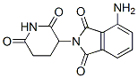 4-amino-2-(2,6-dioxo-3-piperidyl)isoindole-1,3-dione 구조식 이미지