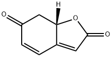 2,6-벤조푸란디온,7,7a-디하이드로-,(7aS)- 구조식 이미지