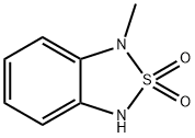 1-METHYL-1,3-DIHYDRO-BENZO[1,2,5]THIADIAZOLE 2,2-DIOXIDE 구조식 이미지