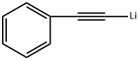 LITHIUM PHENYLACETYLIDE 구조식 이미지