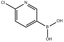 2-хлор-5-пиридинборная кислота структурированное изображение