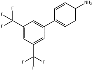 4-AMINO-3',5'-BIS(TRIFLUOROMETHYL)BIPHENYL Structure