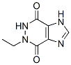 1H-Imidazo[4,5-d]pyridazine-4,7-dione,  5-ethyl-5,6-dihydro-  (9CI) Structure