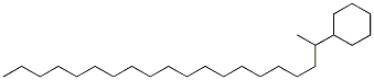 2-Cyclohexylicosane Structure