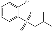 1-BroMo-2- (изобутилсульфонил) бензол структурированное изображение