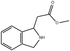 Methyl 2-(isoindolin-1-yl)acetate Structure