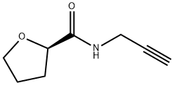 2-푸란카르복사미드,테트라히드로-N-2-프로피닐-,(2R)-(9CI) 구조식 이미지