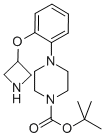 4-[2-(3-AZETIDINYLOXY)PHENYL]-1-BOC-PIPERAZINE Structure