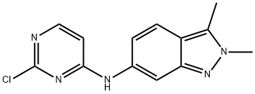 444731-74-2 N-(2-Chloropyrimidin-4-YL)-2,3-dimethyl-2H-indazol-6-amine