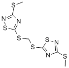 BIS(3-METHYLTHIO-1,2,4-THIADIAZOL-5-YLTHIO)METHANE Structure