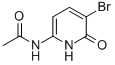 N-(5-BROMO-1,6-DIHYDRO-6-OXO-2-PYRIDINYL)-ACETAMIDE Structure