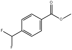 methyl 4-(difluoromethyl)benzoate 구조식 이미지