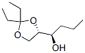 1,3-Dioxolane-4-methanol,2,2-diethyl-alpha-propyl-,(alphaR,4S)-(9CI) 구조식 이미지