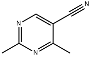 5-Pyrimidinecarbonitrile, 2,4-dimethyl- (7CI,8CI,9CI) Structure