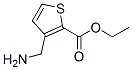 2-Thiophenecarboxylicacid,3-(aminomethyl)-,ethylester(9CI) Structure