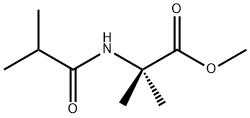 Alanine,  2-methyl-N-(2-methyl-1-oxopropyl)-,  methyl  ester Structure